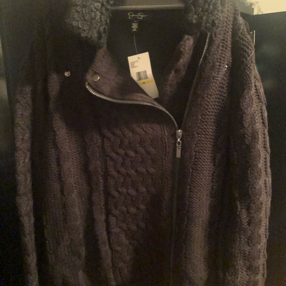Brand new Jessica Simpson motorcycle sweater - Picture 5 of 7